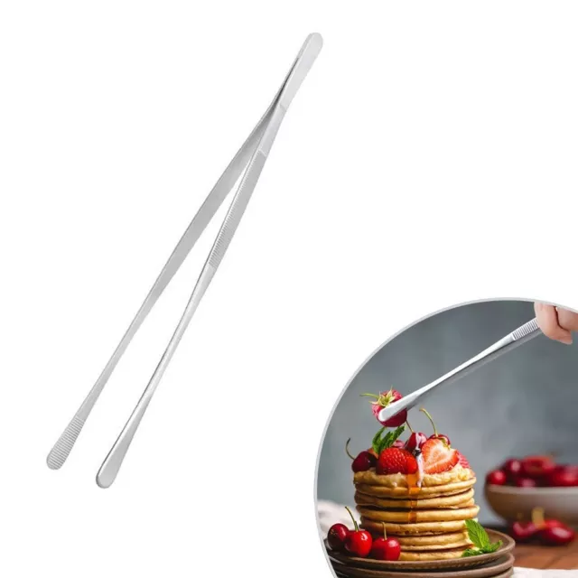 Pincettes de cuisine en acier inoxydable pour la cuisson et la cuisson qualit��