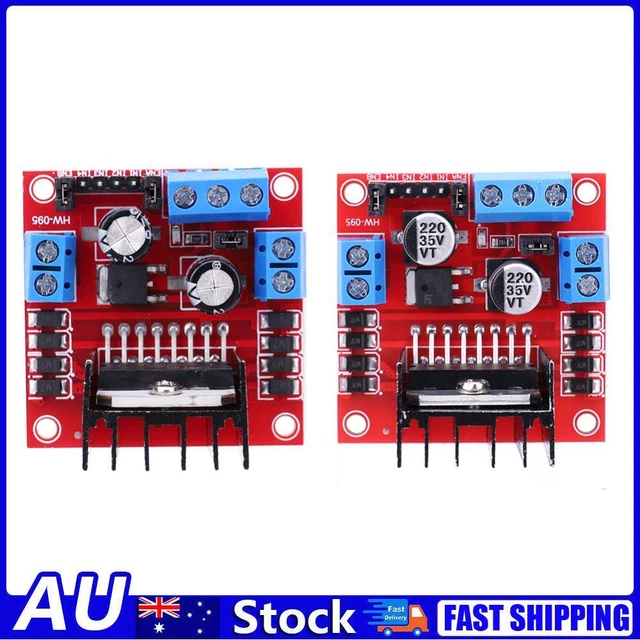 Moto Driver Module L298N DC MOTOR Driver Module 5V Stepper Motor Drive Module for Smart ...