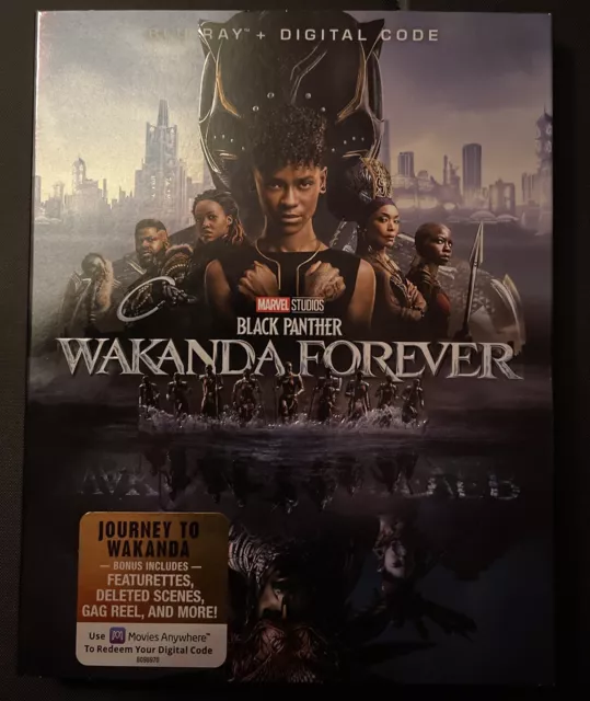 BLACK PANTHER: WAKANDA Forever (Blu-ray, 2022) LOW PRICE • NO CODE! EUR ...