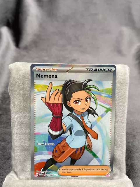 Pokémon TCG Paldean Fates - Nemona 229/091 - Englisch