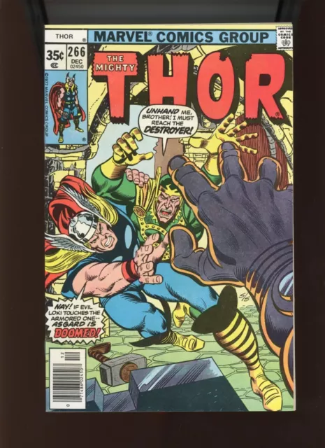 1977 Marvel, " The Mighty Thor " # 266, Loki & Destroyer on cover, NM, BX102