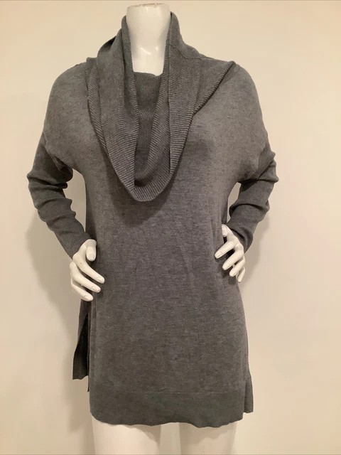 CASLON SWEATER COZY Warm Heather Gray Women Sz M NEW NWT N168