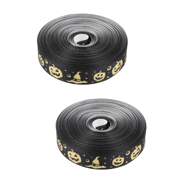 wreath ribbon 2x Ahorn Blätter Band Bowknot Machen Band Seide Band