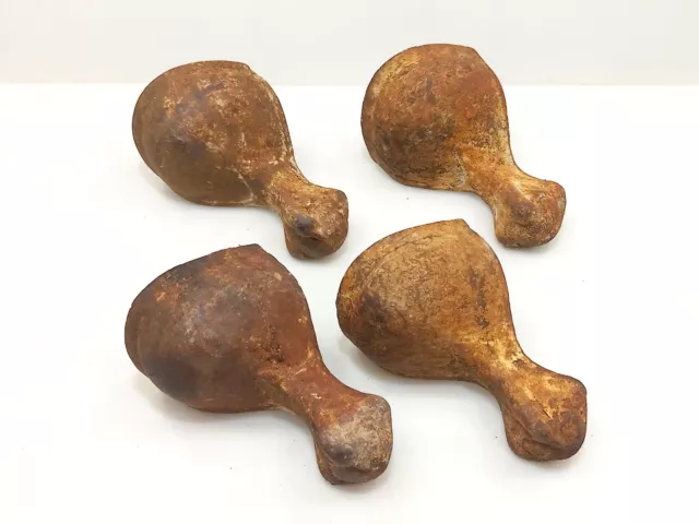 4 VTG/ANTIQUE Cast Iron Victorian Clawfoot Bath Tub Feet Ball Eagle Claw Foot