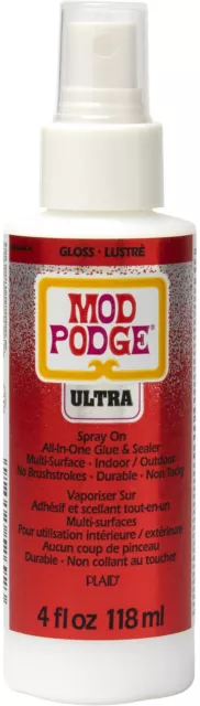 Plaid Mod Podge Ultra Gloss Spray-4oz CS44636C