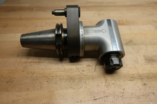 Alberti ER32 Right Angle Head T90cn-3.5 Milling Attachment CAT50