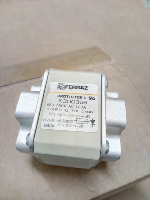 Lot de 3 fusibles Ferraz Protistor K300366 (100 % neuf)