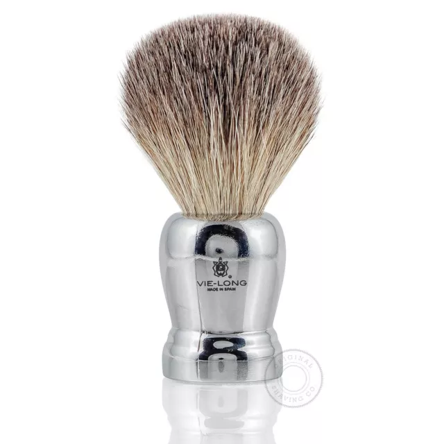 Vie-Long 16403 Grey Tip Badger Shaving Brush