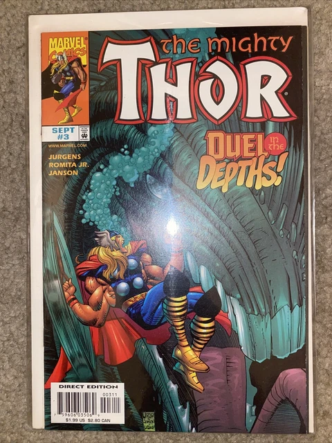 Thor #3 VF/NM 9.0 Marvel Comics 1998 Dan Jurgens