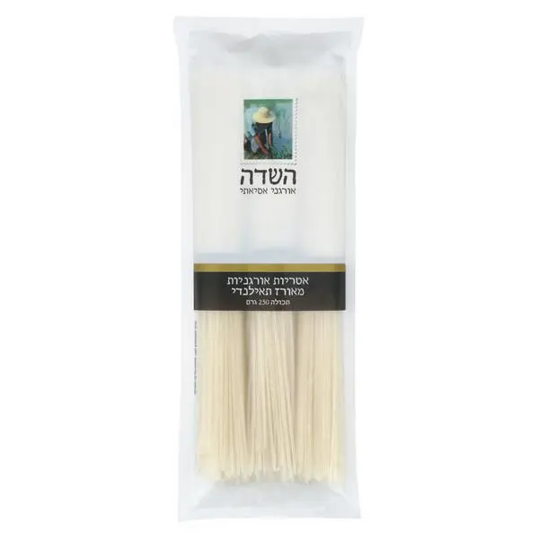 Organic Thai Rice Noodles Kosher Food Israeli Product Hasade   250g