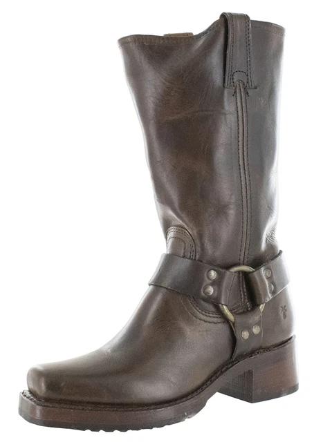 Frye Womens Heirloom Harness Tall Leather Boots