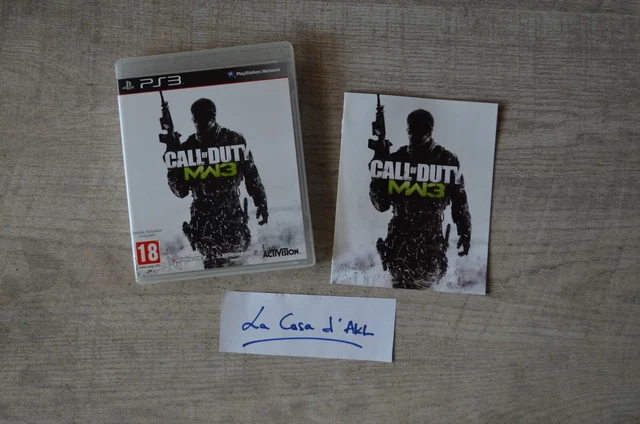 Call of Duty Modern Warfare 3 MW3 complet sur Playstation 3 PS3 - FR TBE