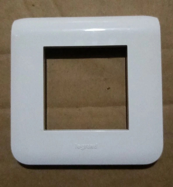 Plaque De Finition Legrand Mosaic 2x6 Modules Blanc - Neuf, Référence 078836