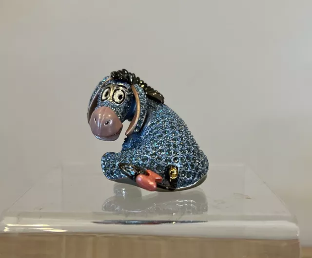 Disney Parks ARRIBAS Jeweled Winnie the Pooh EEYORE Figurine