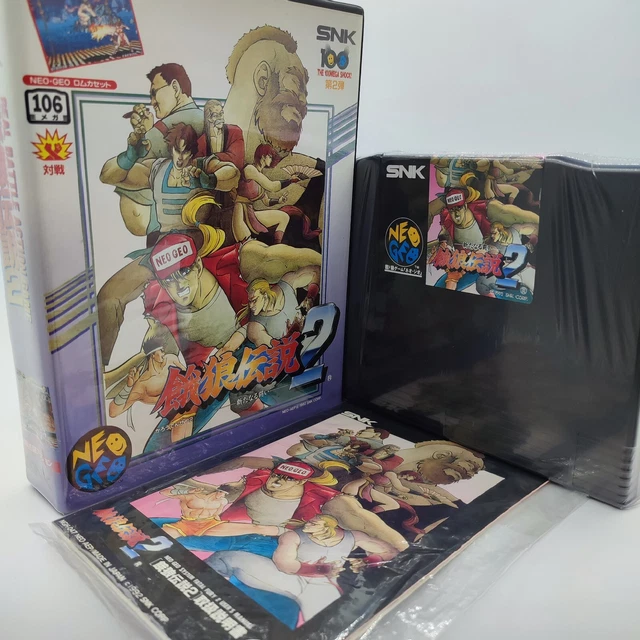 FATAL FURY GAROU DENSETSU 1 I NEO GEO AES A4 FLYER HANDBILL