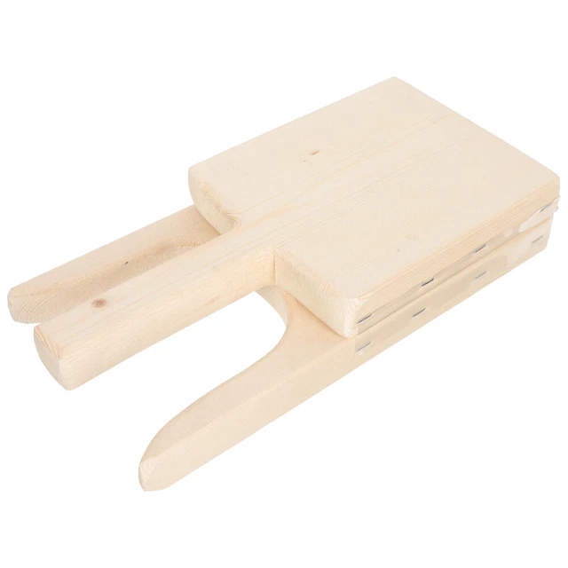 Molde de prensa de piel molde prensado molde prensador de masa madera tortilla maker albóndigas