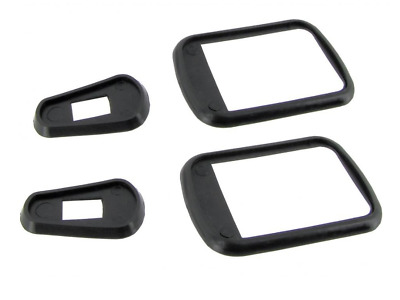1964.5-1967 Vw Bug Beetle Outer Door Handle Seal Set 4Pc Kit Small & Large