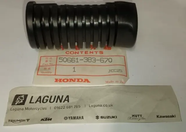 Original Honda Cb125 Gummi, Schritt ""50661-383-670" - Neuer Alter Lager.