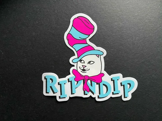 New Genuine RipNDip Skateboard Sticker Skate Skateboarding Lord Nermal Rip N Dip