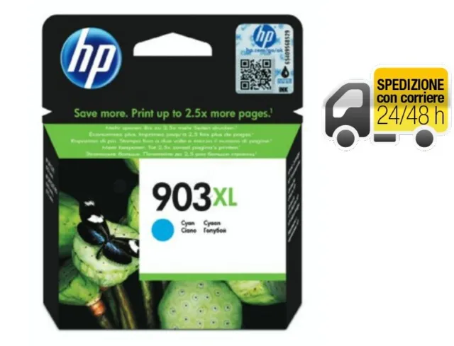 CARTUCCIA HP 903XL ORIGINALE CIANO INK-JET PER HP OfficeJet Pro 6950 PT6M03AE