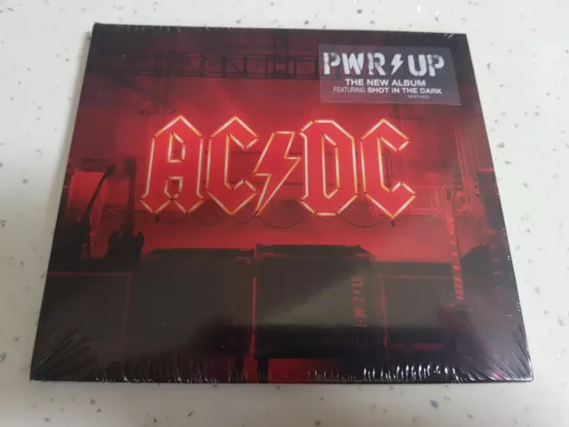 AC/DC  -  Power Up  -   CD Album Digipak   -  New & Sealed  PWR / UP