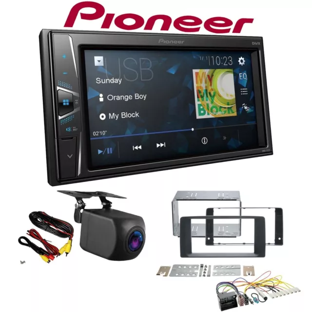 Pioneer Autoradio Rückfahrkamera USB Touch für MAN TGX ab 2007 in schwarz