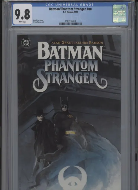 Batman Phantom Stranger Mt 9.8 Cgc Alan Grant Story Ranson Art White Pages