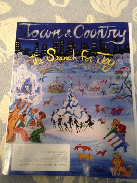 *TOWN & COUNTRY Magazine*December 2023/January 2024* EUR 2,29 - PicClick FR
