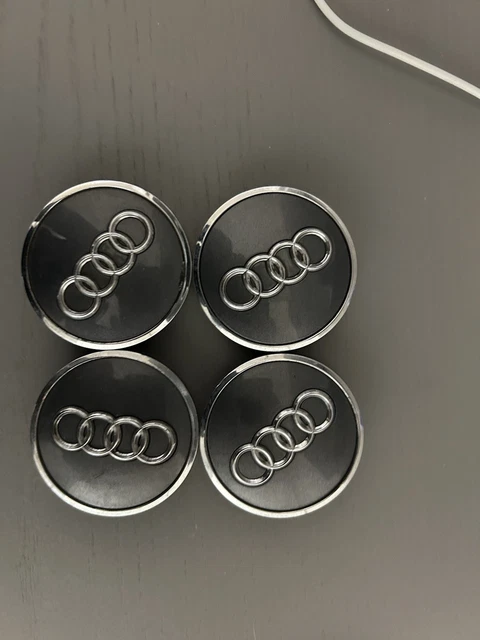 4 Coprimozzi Per Cerchi Audi Da 60 Mm / 55 Mm Con Nuovo Logo - Italia - Foto 9