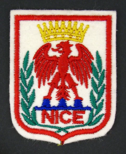 Ecusson brodé ♦ (patch/crest embroidered) ♦ Nice