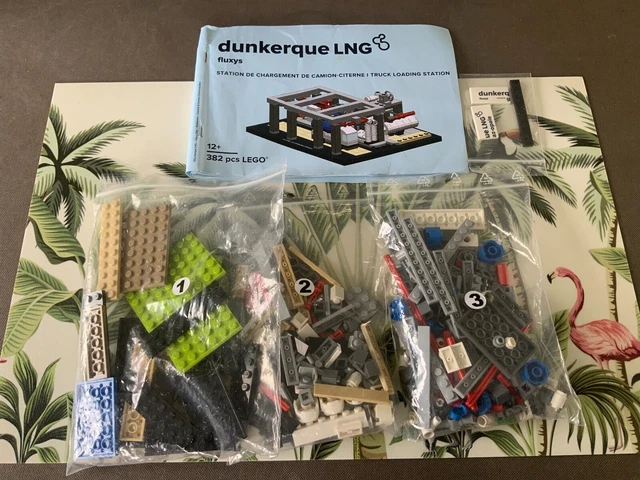 LEGO DUNKERQUE LNG camion chargement camion citerne - truck loading station EUR 25,00 - PicClick FR