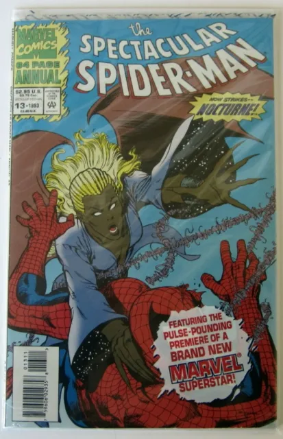 The Spectacular Spider-Man Annual 13 Sealed polybagged w/card Marvel Comics 1993