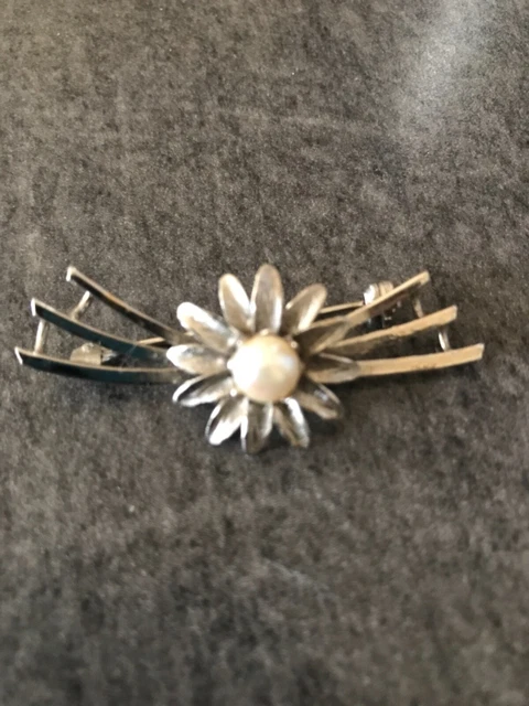 Broche Ancienne XIXe Siècle - Fleur De Lys En Or 18k (750) - Occasion - Pièce Exceptionnelle