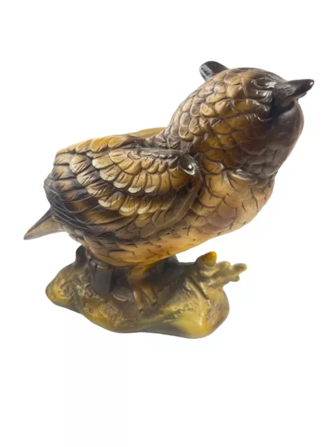 Napcoware Great Horned Owl Ceramic Planter Vase Figurine Napco Japan C6565 3
