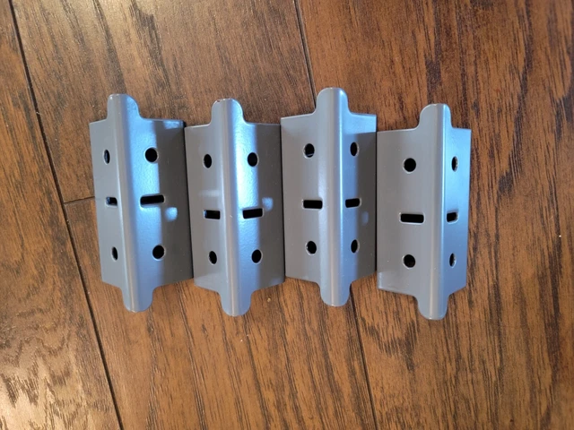 Edsal Muscle Rack Shelving Post Coupling Coupler Connector 4-Pack GRAY 4”x1.375”