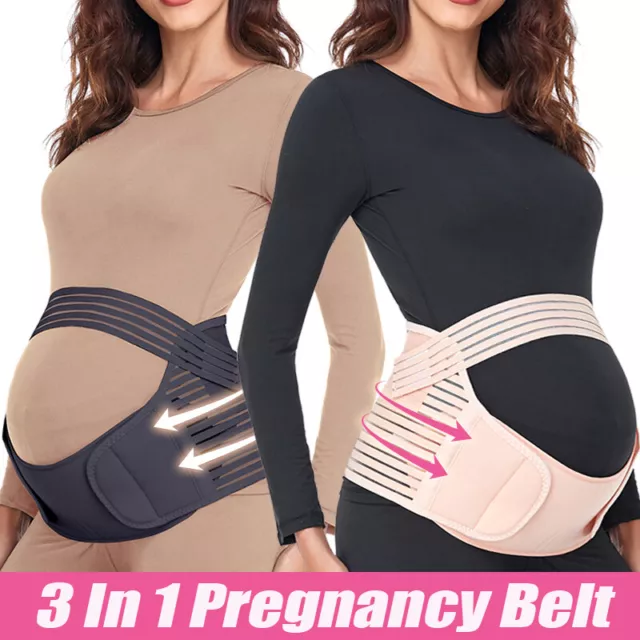 MATERNITY BAND Abdomen Back Brace Hips Pelvis Support Belt Pregnancy Tummy Belly