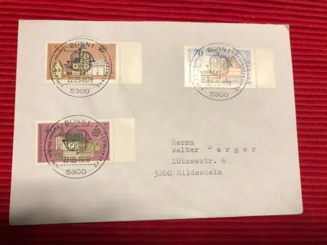 14 Stück Erstausgaben, Ersttagsbriefe, Briefmarken