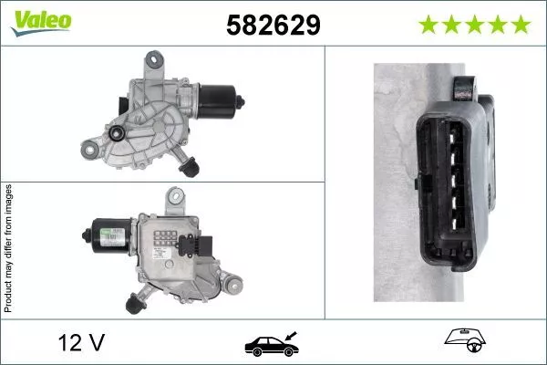 Valeo 582629 Front Left Window Windscreen Wiper Motor 12V Replacement Spare RHD