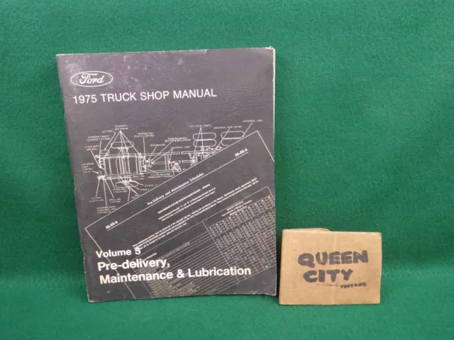 1974 Ford truck factory original shop/service/repair manual Volume 5 Maintenance