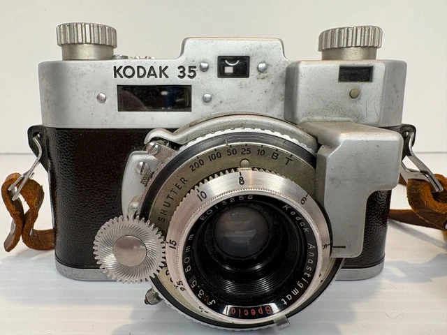 VINTAGE KODAK 35 35MM Film Camera Untested for Parts or Repair