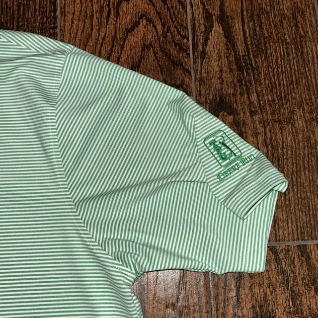 JOHN DEERE CLASSIC Mens Shirt Size. XL FootJoy Golf Green Stripe TPC ...