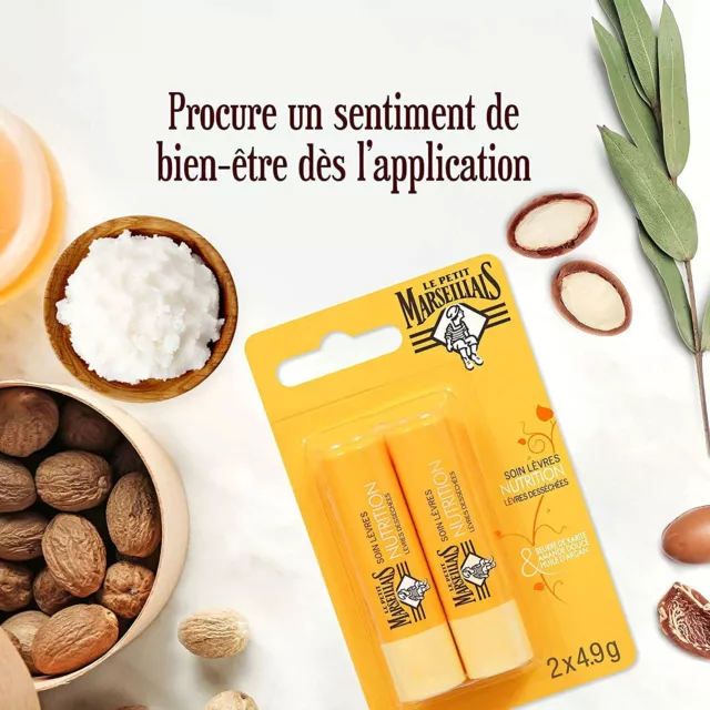 Le Petit Marseillais Nutrition Lip Balm Care 4,9g 2