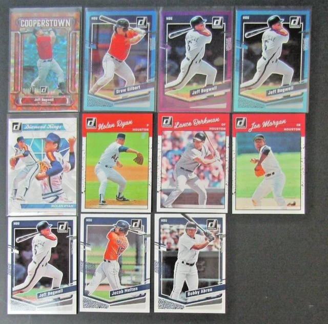 2023 DONRUSS BASEBALL Lot of 11 HOUSTON ASTROS JEFF BAGWELL DREW GILBERT  NOLAN R $10.01 - PicClick AU