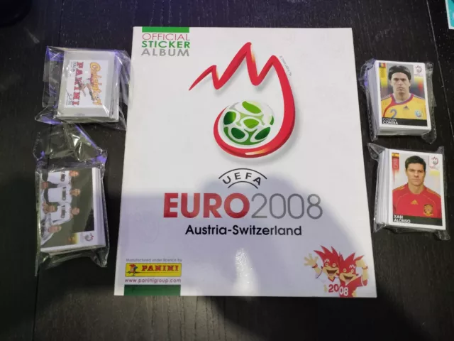 Calciatori Panini Euro 2008 Album Vuoto + Set Completo Figurine Da Attaccare