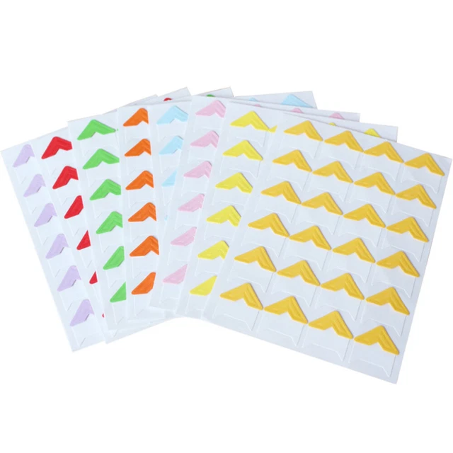 26 Sheets Eckaufkleber Aus Papier Fotoecken Selber Machen Kraftpapier
