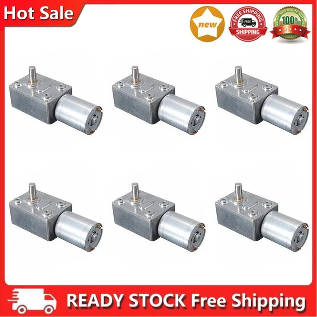 Riduttore cambio elettrico DC 12 V acciaio inox 2-100 giri quadrati per micro verricello