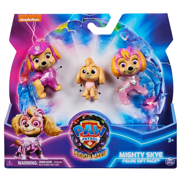 PAW PATROL MIGHTY Movie Mighty Skye Figure Gift Pack £18.99 - PicClick UK