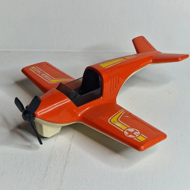 1974 Fisher Price Adventure Daredevil Plop Plane 306 Vintage Collectible See Pic