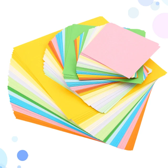 200pcs Kran Papier Origami Papier Kunst Projekte Kinder Quadrat Falten Papier 5