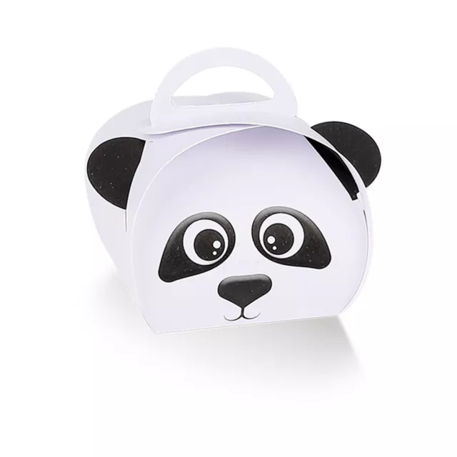 Scatoline scatole portaconfetti astuccio bomboniera per nascita battesimo Panda